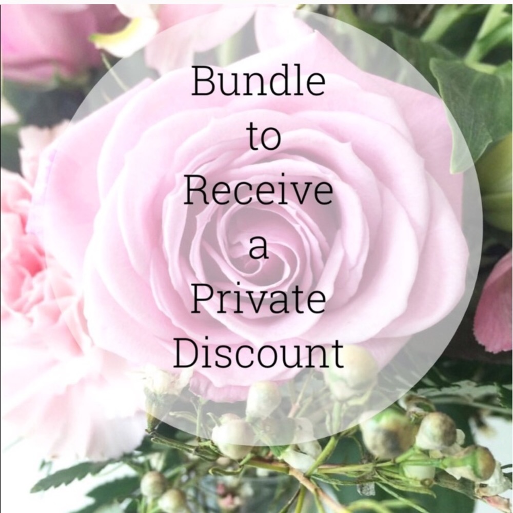 Only one item bundle to receive a private offer!